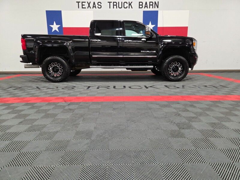 2018 GMC Sierra 2500HD Denali Lifted 4WD 6.6L Diesel GPS Camera New Tires FREE WARRANTY Arlington TX