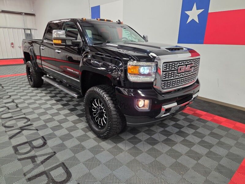 2018 GMC Sierra 2500HD Denali Lifted 4WD 6.6L Diesel GPS Camera New Tires FREE WARRANTY Arlington TX