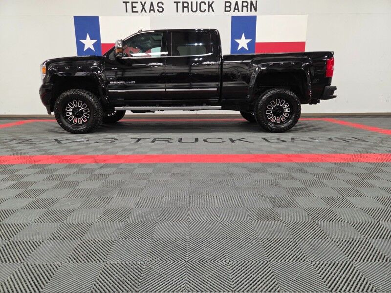 2018 GMC Sierra 2500HD Denali Lifted 4WD 6.6L Diesel GPS New Tires FREE WARRANTY Call (682)587-6288