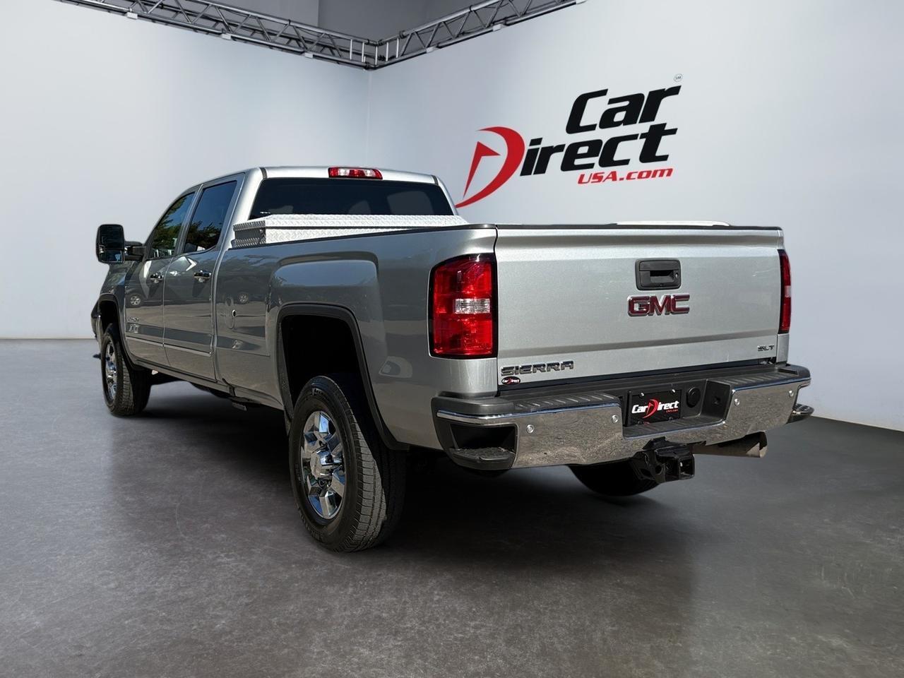 2018 GMC Sierra 2500HD SLT, TOW PACKAGE, LONG BED, TOOLBOX, BACKUP CAMERA, PARKING SENSORS, BLIND SPOT ALERT, APPLE CARPLAY/ANDROID AUTO, HEATED & VENTILATED SEATS, FORWARD COLLISION ALERT, BOSE SOUND SYSTEM, CLEAN CARFAX, RIDE TOUGH IN THIS GMC! Virginia Beach VA