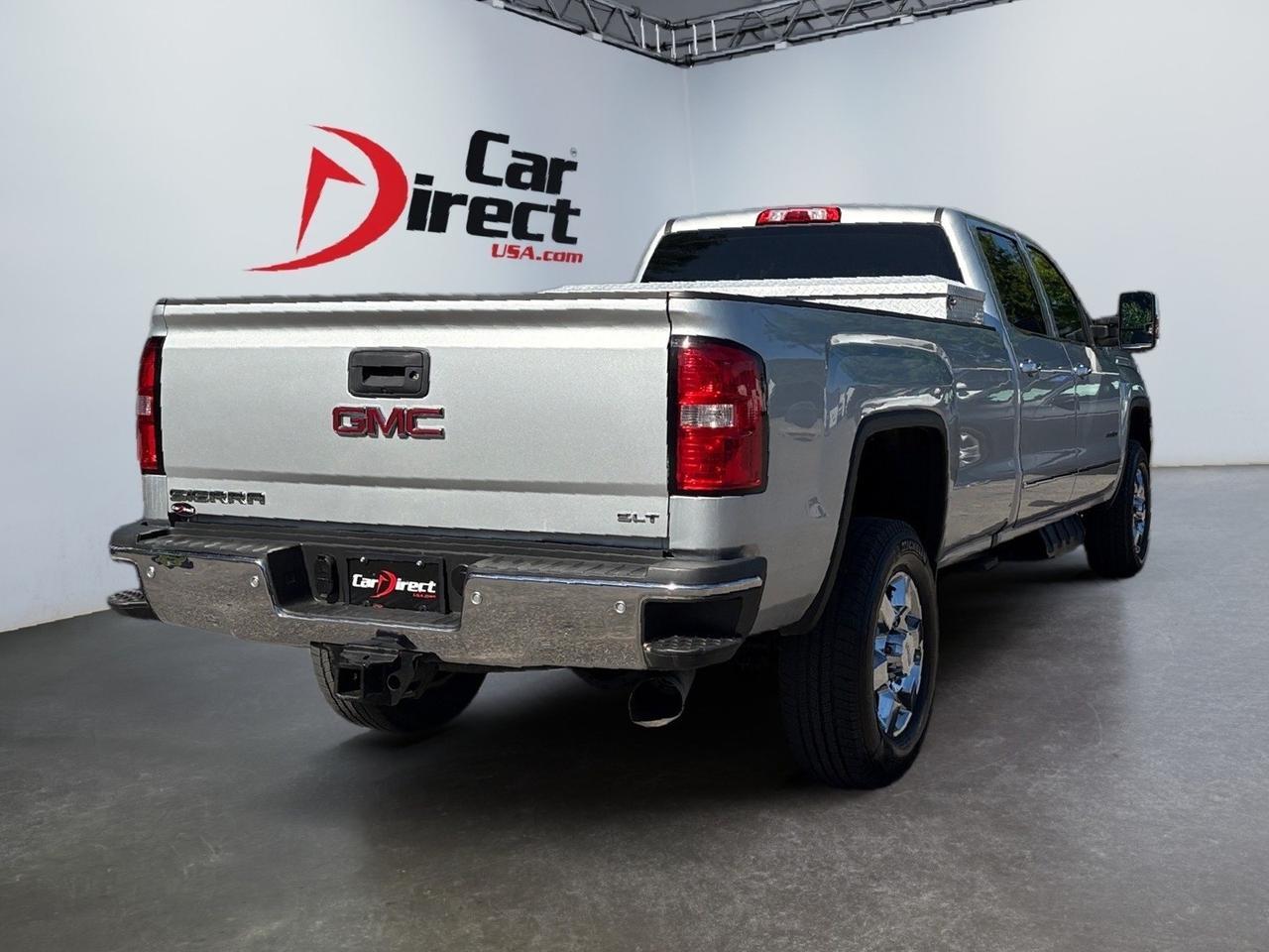 2018 GMC Sierra 2500HD SLT, TOW PACKAGE, LONG BED, TOOLBOX, BACKUP CAMERA, PARKING SENSORS, BLIND SPOT ALERT, APPLE CARPLAY/ANDROID AUTO, HEATED & VENTILATED SEATS, FORWARD COLLISION ALERT, BOSE SOUND SYSTEM, CLEAN CARFAX, RIDE TOUGH IN THIS GMC! Virginia Beach VA