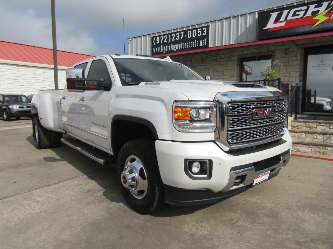 2018 GMC Sierra 3500HD 4WD Crew Cab 167.7 Denali Grand Prairie TX