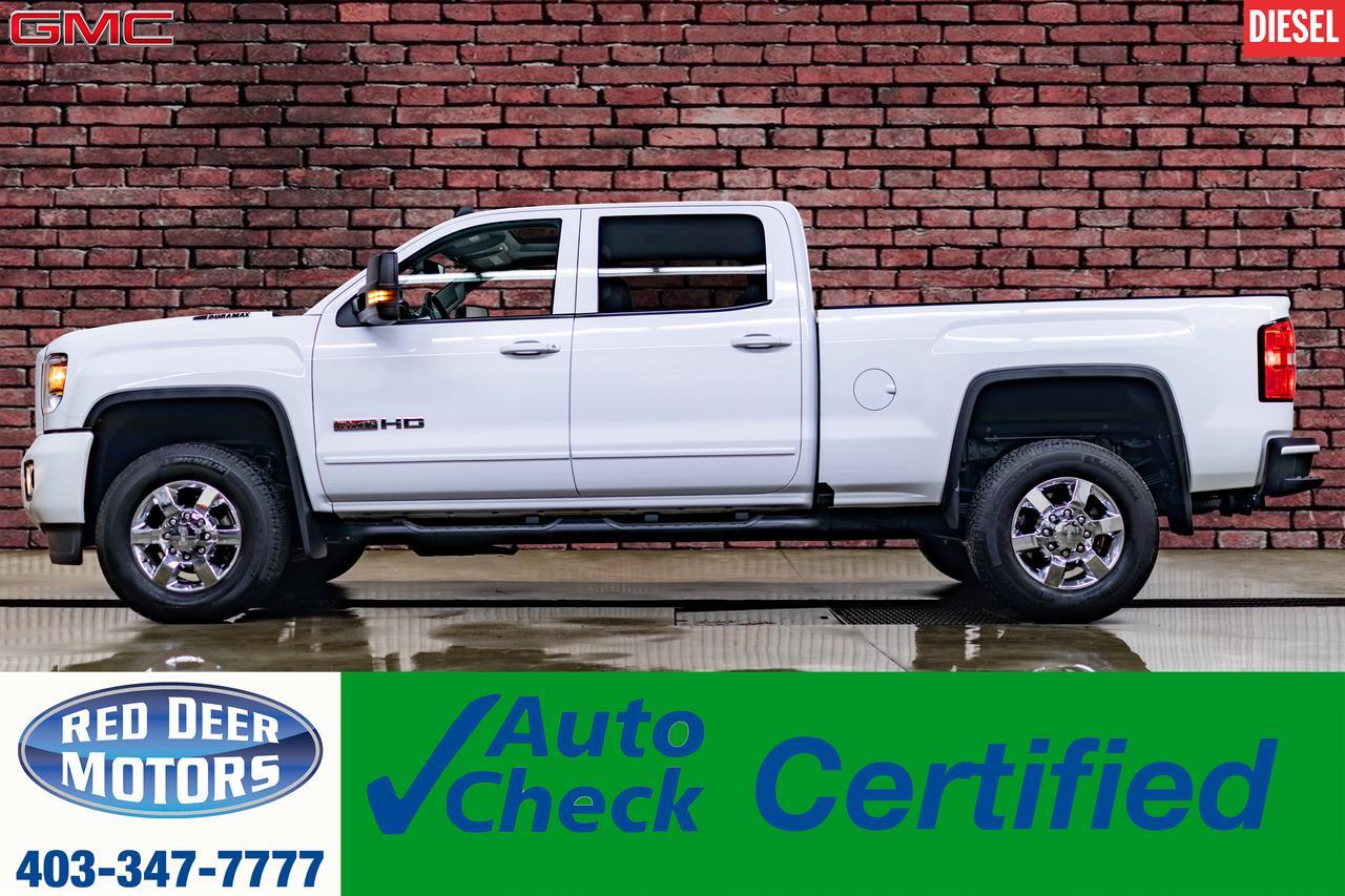 2018 GMC Sierra 3500HD 4x4 Crew Cab SLT All Terrain Diesel Leather Roof Nav