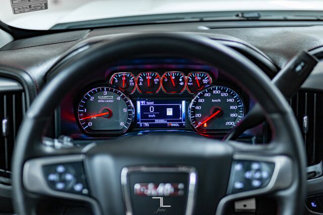 2018 GMC Sierra 3500HD 4x4 Crew Cab SLT All Terrain Leather Roof Nav Red Deer AB