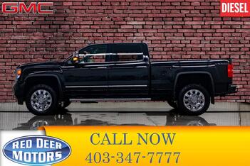 2018_GMC_Sierra 3500HD_4x4 Crew Cab SLT Diesel Leather Roof Nav_ Red Deer AB