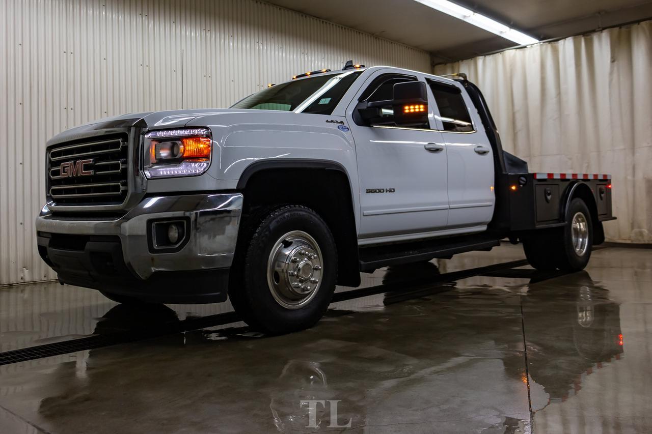 2018 GMC Sierra 3500HD 4x4 Double Cab SLE Deck BCam Red Deer AB