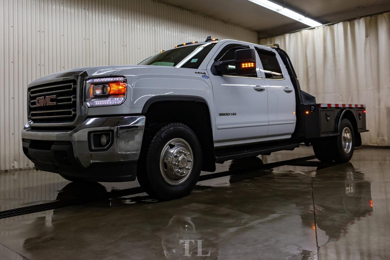 2018 GMC Sierra 3500HD 4x4 Double Cab SLE Deck BCam Red Deer AB