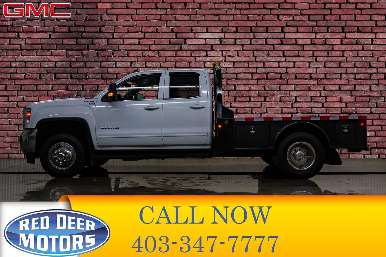 2018 GMC Sierra 3500HD 4x4 Double Cab SLE Deck BCam