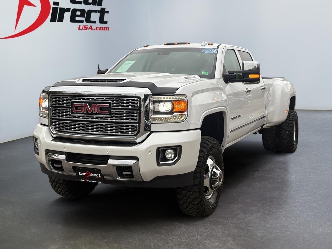 2018 GMC Sierra 3500HD Denali, REAR BUMPER CORNERSTEP, BLUETOOTH, BED LINER, HEATED SEATS, POWER REAR SLIDING WINDOW, 5TH WHEEL/GOOSENECK TOW PACKAGE, REMOTE KEYLESS START, BACKUP CAMERA, LOW MILEAGE, CLEAN CARFAX, TAKE POWER BACK IN THIS 3500 Virginia Beach VA
