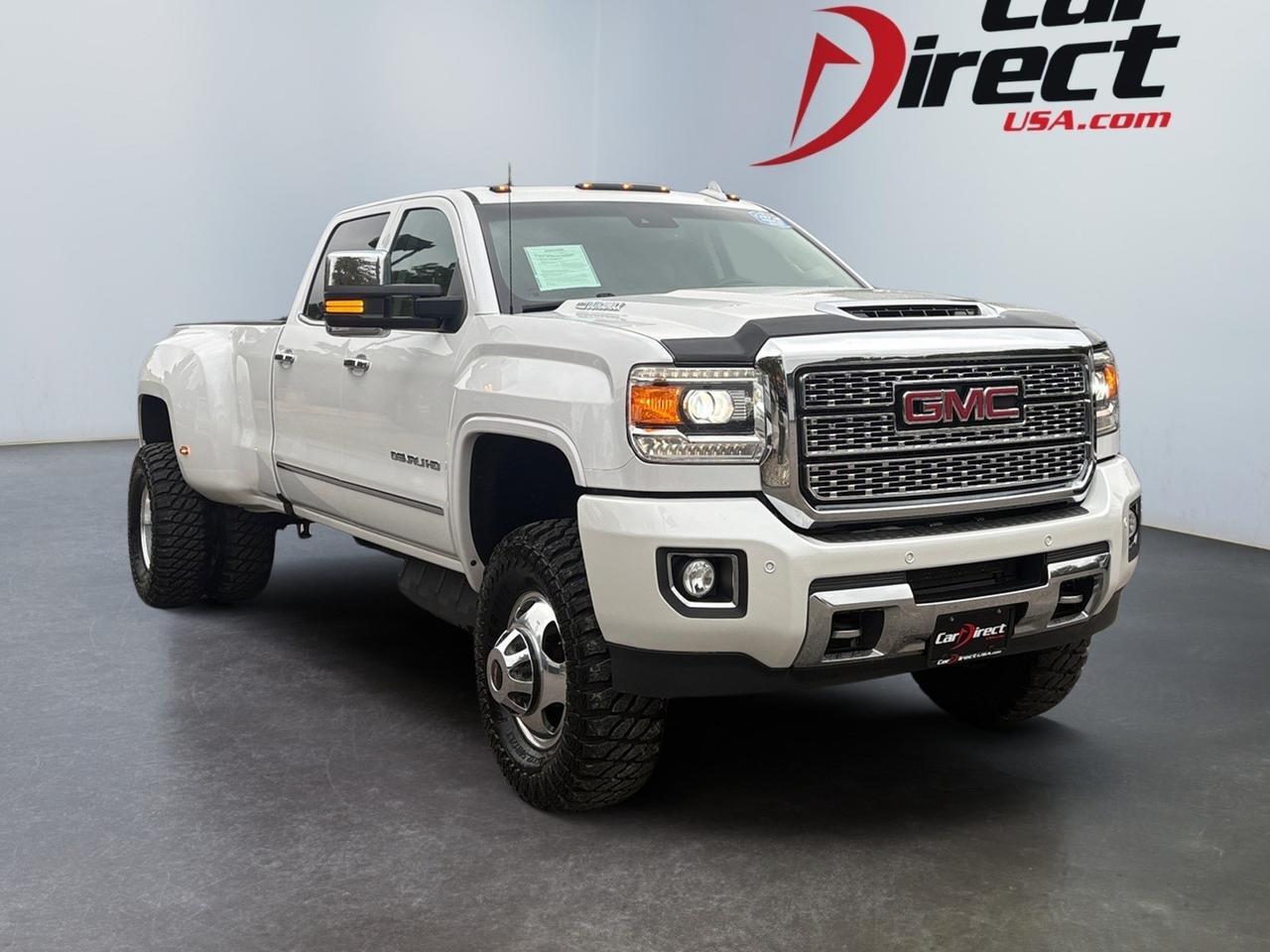 2018 GMC Sierra 3500HD Denali, REAR BUMPER CORNERSTEP, BLUETOOTH, BED LINER, HEATED SEATS, POWER REAR SLIDING WINDOW, 5TH WHEEL/GOOSENECK TOW PACKAGE, REMOTE KEYLESS START, BACKUP CAMERA, LOW MILEAGE, CLEAN CARFAX, TAKE POWER BACK IN THIS 3500 Virginia Beach VA