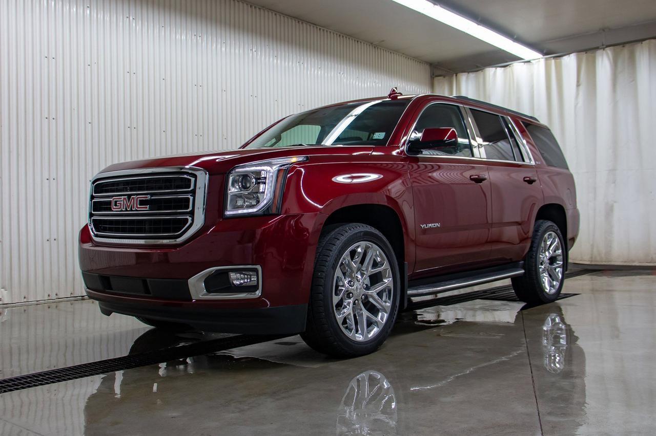 2018 GMC Yukon AWD SLT Leather Roof Nav DVD Red Deer AB