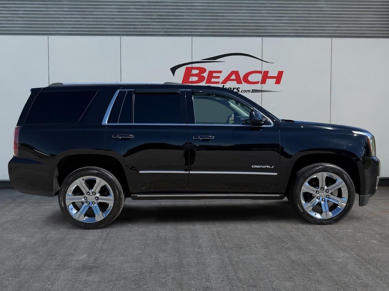 2018 GMC Yukon Denali, HEATED AND VENTILATED SEATS, 2ND ROW HEATED SEATS, UNIVERSAL GARAGE DOOR OPENER, BOSE SOUND SYSTEM, POWER RUNNING BOARDS, POWER LIFTGATE, BACKUP CAMERA, SUNROOF, DVD ENTERTAINMENT, WANT A SUV THAT DOES IT ALL COME BY AND TEST DRIVE THIS YUKON Norfolk VA
