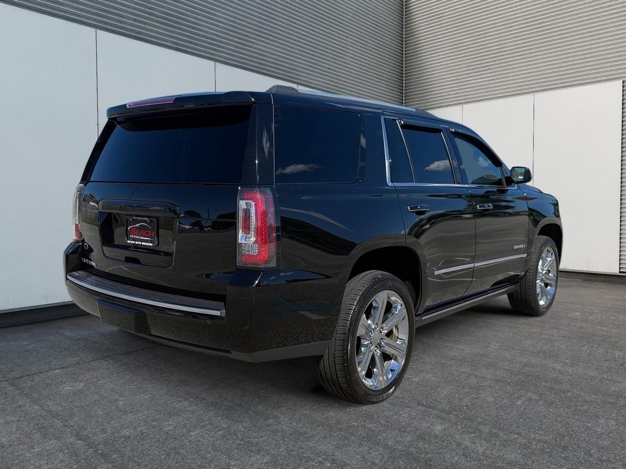 2018 GMC Yukon Denali, HEATED AND VENTILATED SEATS, 2ND ROW HEATED SEATS, UNIVERSAL GARAGE DOOR OPENER, BOSE SOUND SYSTEM, POWER RUNNING BOARDS, POWER LIFTGATE, BACKUP CAMERA, SUNROOF, DVD ENTERTAINMENT, WANT A SUV THAT DOES IT ALL COME BY AND TEST DRIVE THIS YUKON Norfolk VA
