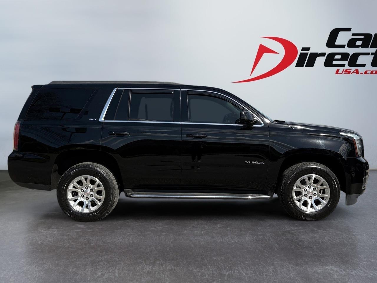 2018 GMC Yukon SLT, SUNROOF, HEADS-UP DISPLAY, BLIND SPOT ALERT, FORWARD COLLISION, POWER 3RD ROW, RUNNING BOARDS, POWER LIFTGATE, APPLE CARPLAY/ANDROID AUTO, HEATED & COOLING SEATS, LOW MILEAGE, THIS YUKON HAS IT ALL!
