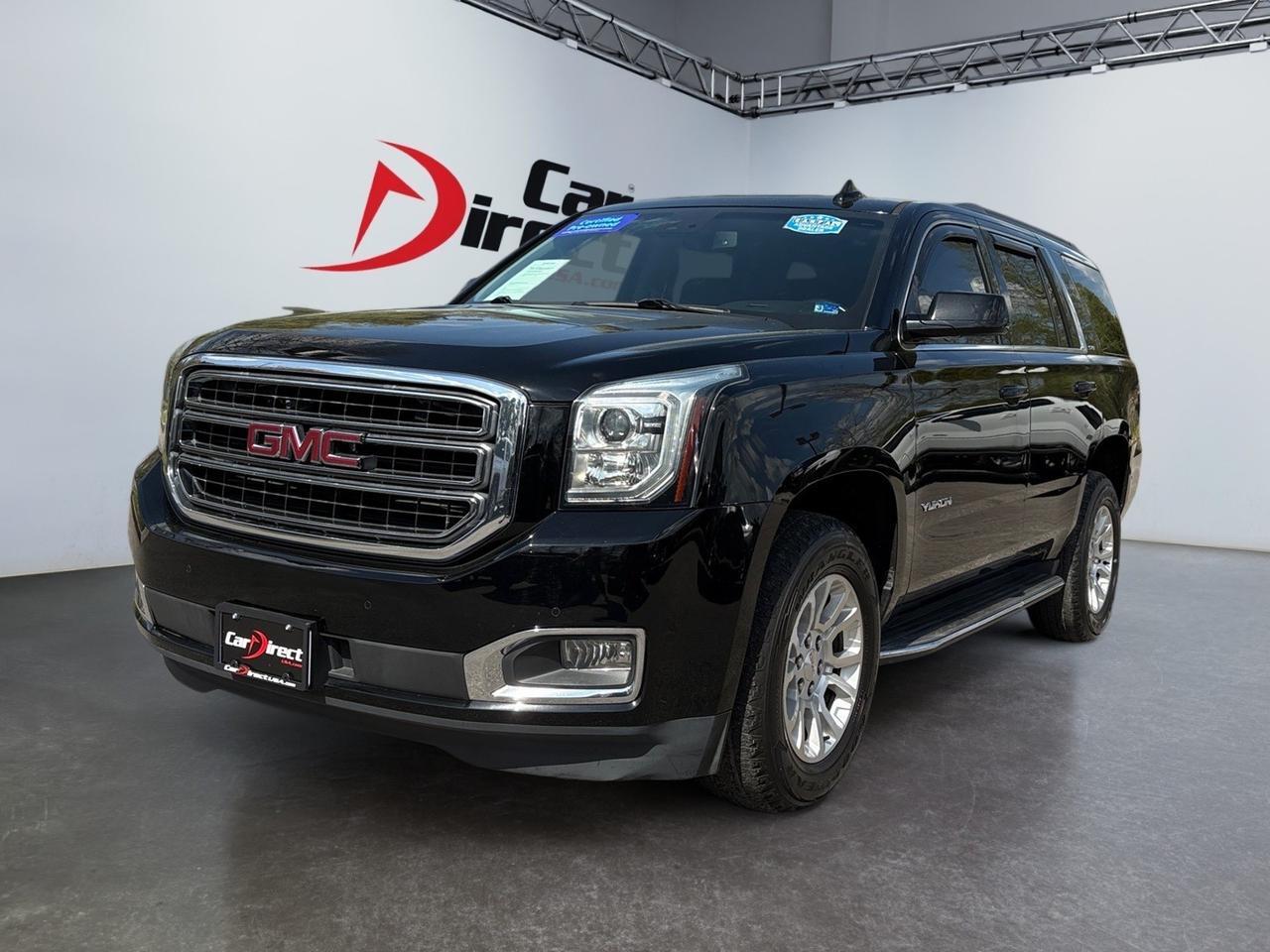 2018 GMC Yukon SLT, SUNROOF, HEADS-UP DISPLAY, BLIND SPOT ALERT, FORWARD COLLISION, POWER 3RD ROW, RUNNING BOARDS, POWER LIFTGATE, APPLE CARPLAY/ANDROID AUTO, HEATED & COOLING SEATS, LOW MILEAGE, THIS YUKON HAS IT ALL! Virginia Beach VA