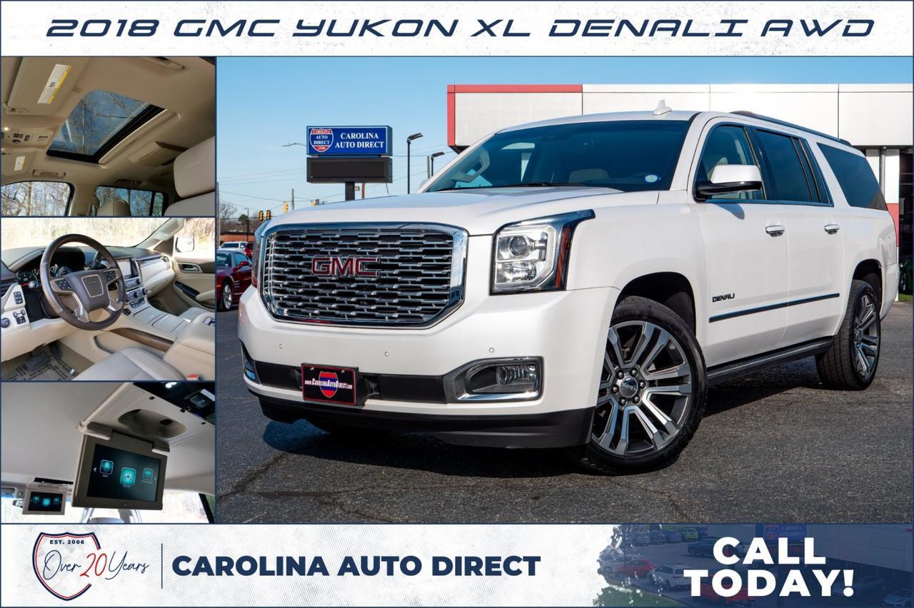2018 GMC Yukon XL Denali AWD / Ultimate Package / Rear Entertainment!