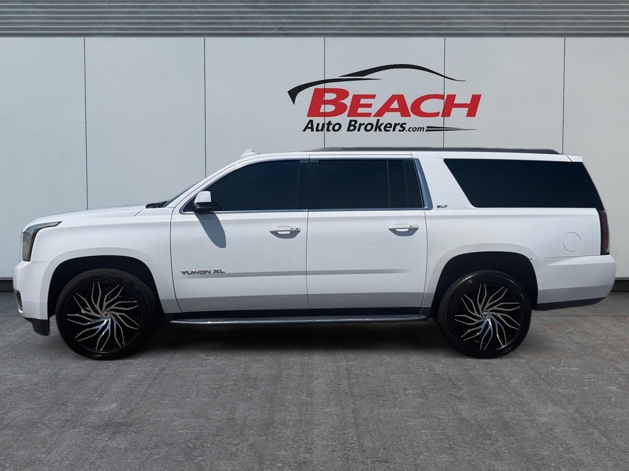 2018 GMC Yukon XL SLT, HEATED/VENTILATED SEATS, HEATED REAR SEATS, TOW PACKAGE, BLUETOOTH, BACKUP CAMERA, POWER MIRRORS, POWERED 3RD ROW, POWER LIFTGATE, RUNNING BOARDS, BOSE SPEAKERS, THIS YUKON IS READY FOR IT'S NECT FAMILY! Norfolk VA