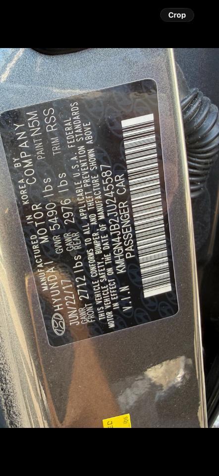 2018 Genesis G80 3.3T Sport RWD Jacksonville FL