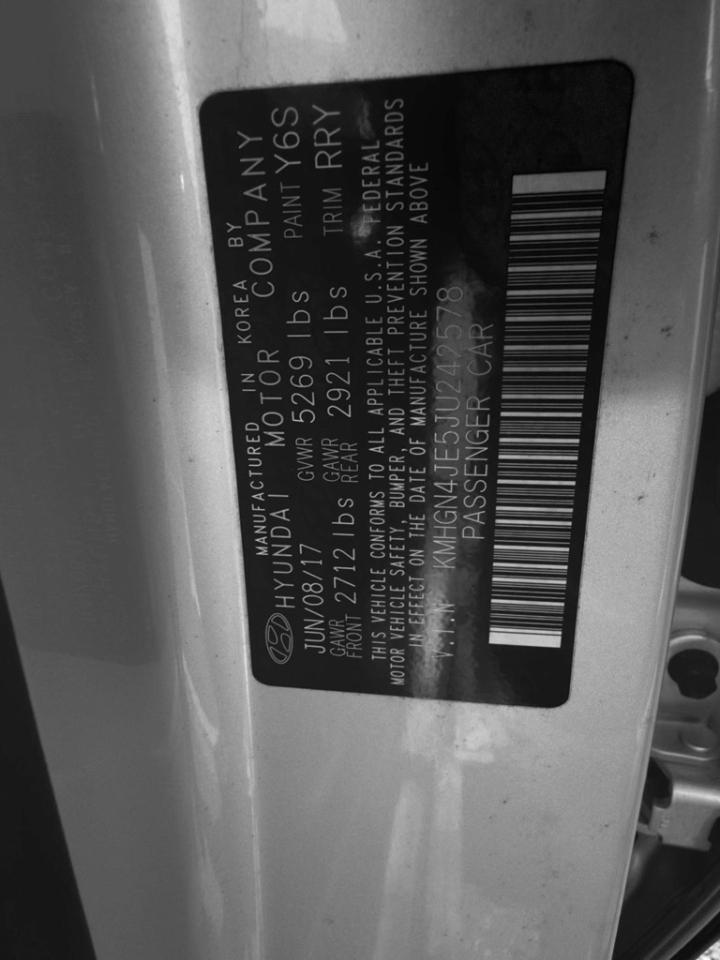 2018 Genesis G80 3.8L AWD Jacksonville FL