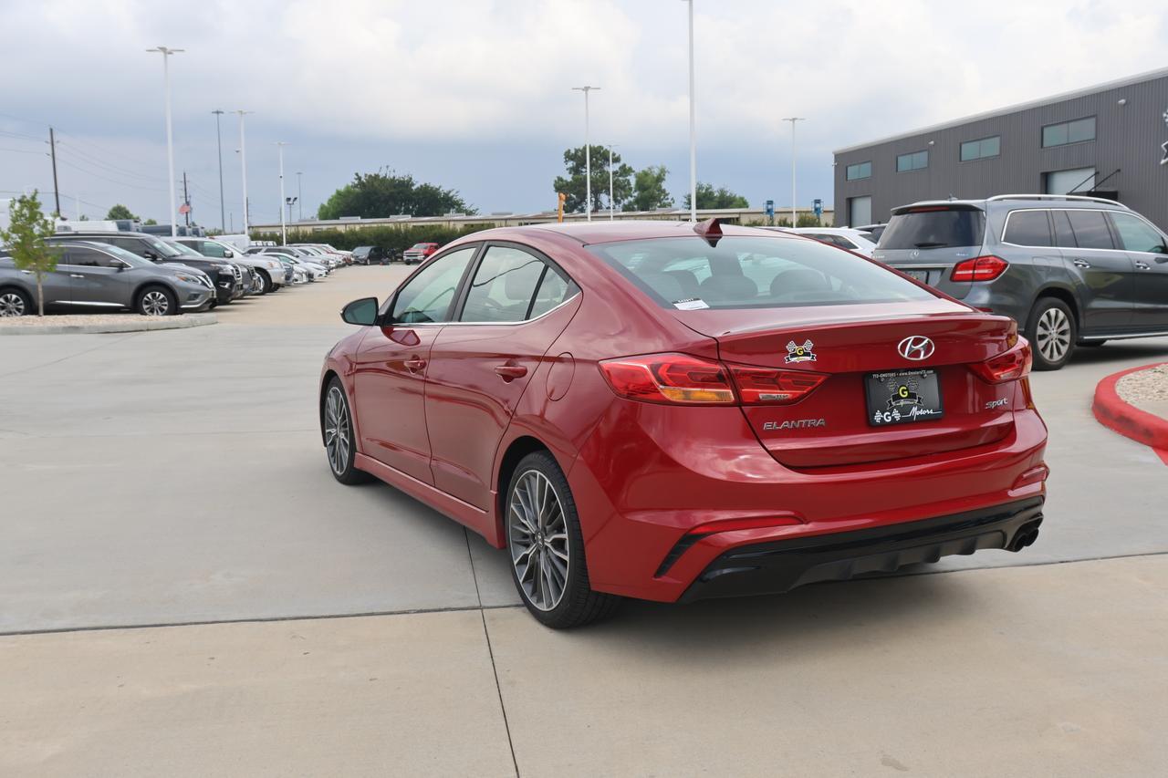 2018 HYUNDAI ELANTRA SPORT Houston TX