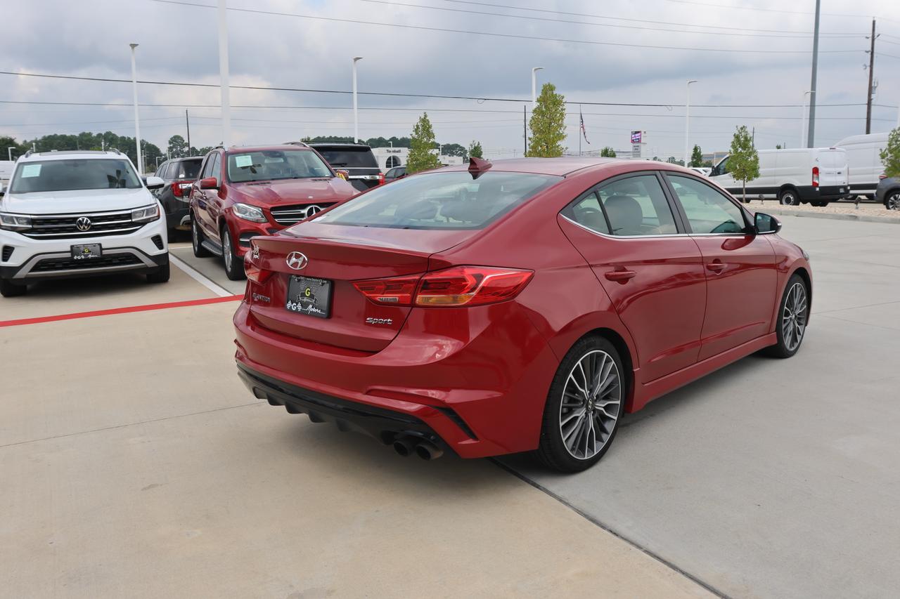 2018 HYUNDAI ELANTRA SPORT Houston TX