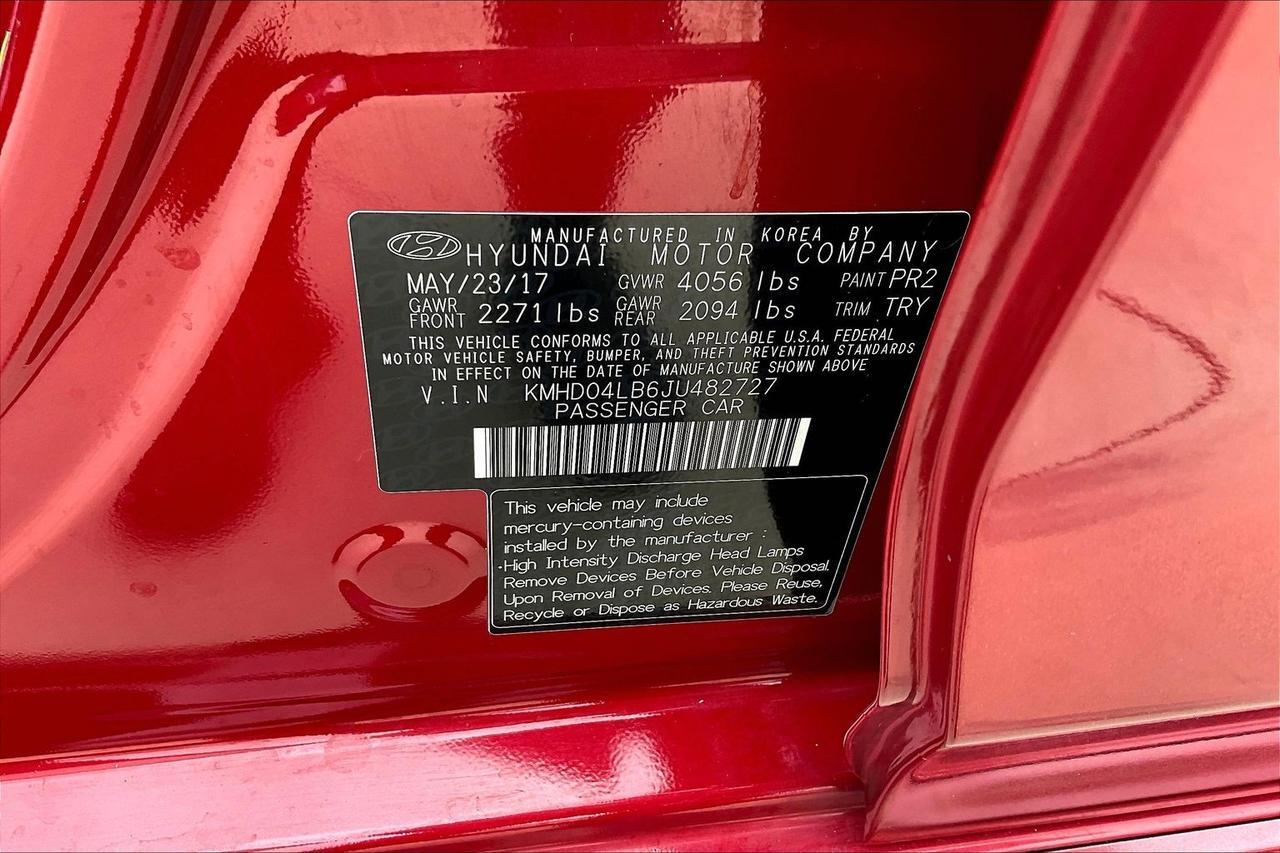 2018 HYUNDAI ELANTRA SPORT Houston TX