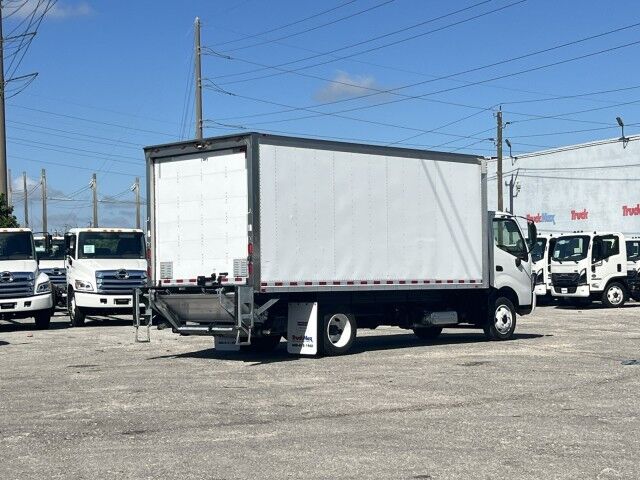 2018 Hino 195 18&apos; Dry Box Truck with 1,500 lb. Lift Gate Miami FL