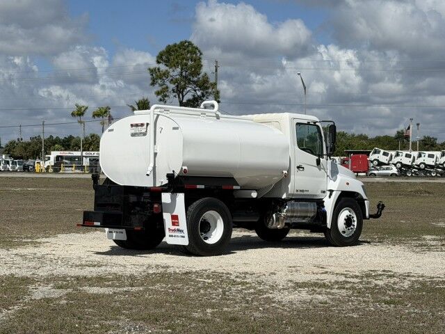 2018 Hino 338 2,000 Gal Steel Water Tank Truck
