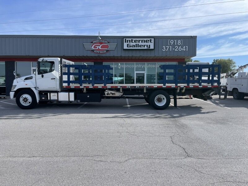 2018 Hino 338 Stake Flatbed 46k mi's