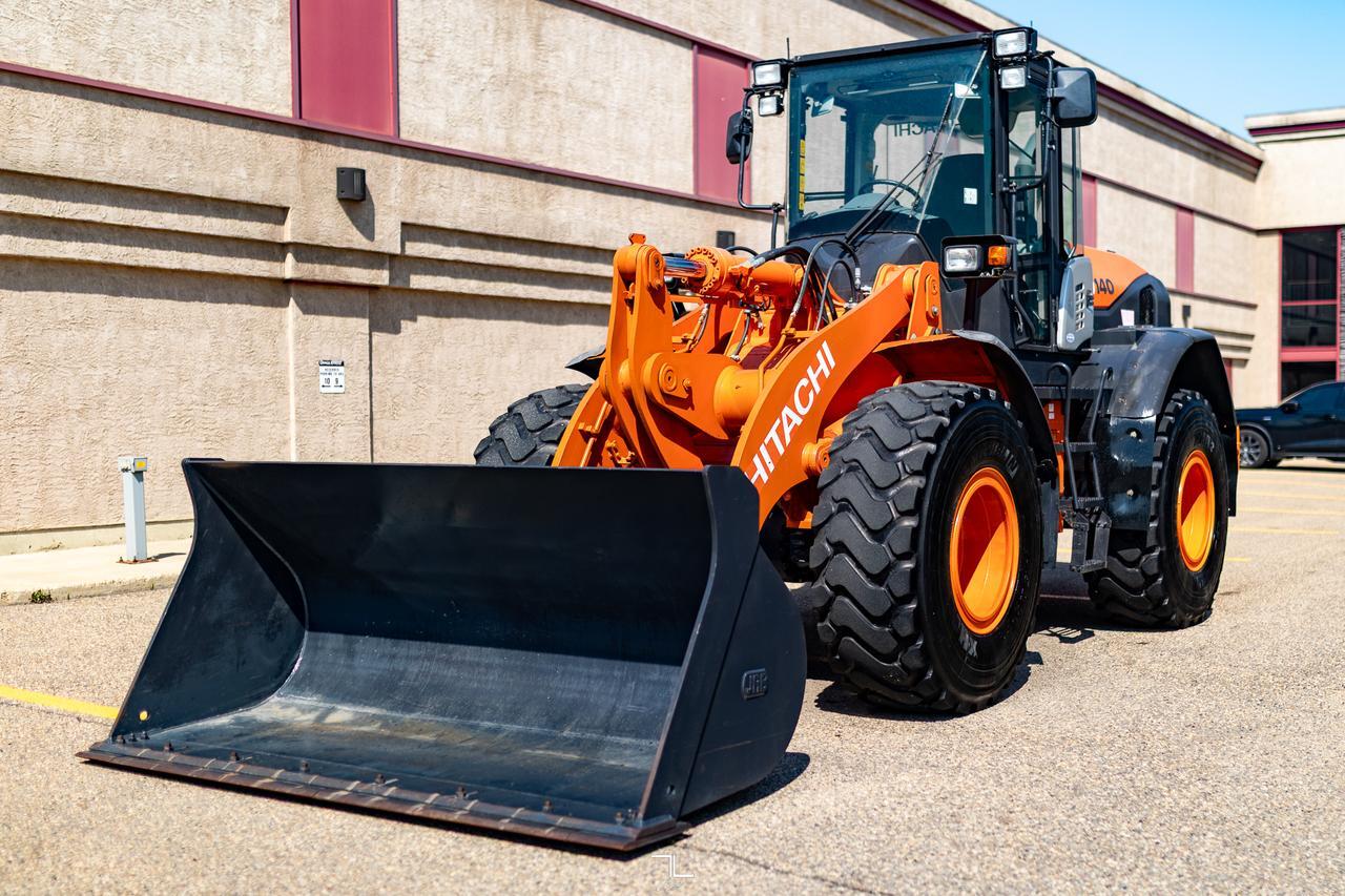 2018 Hitachi ZW 140-5B Wheel Loader Bucket Diesel Red Deer AB