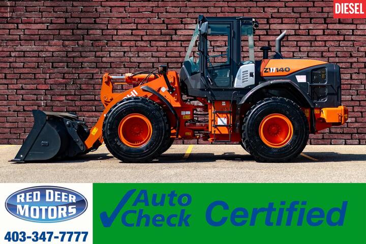 2018 Hitachi ZW 140-5B Wheel Loader Bucket Diesel Red Deer AB