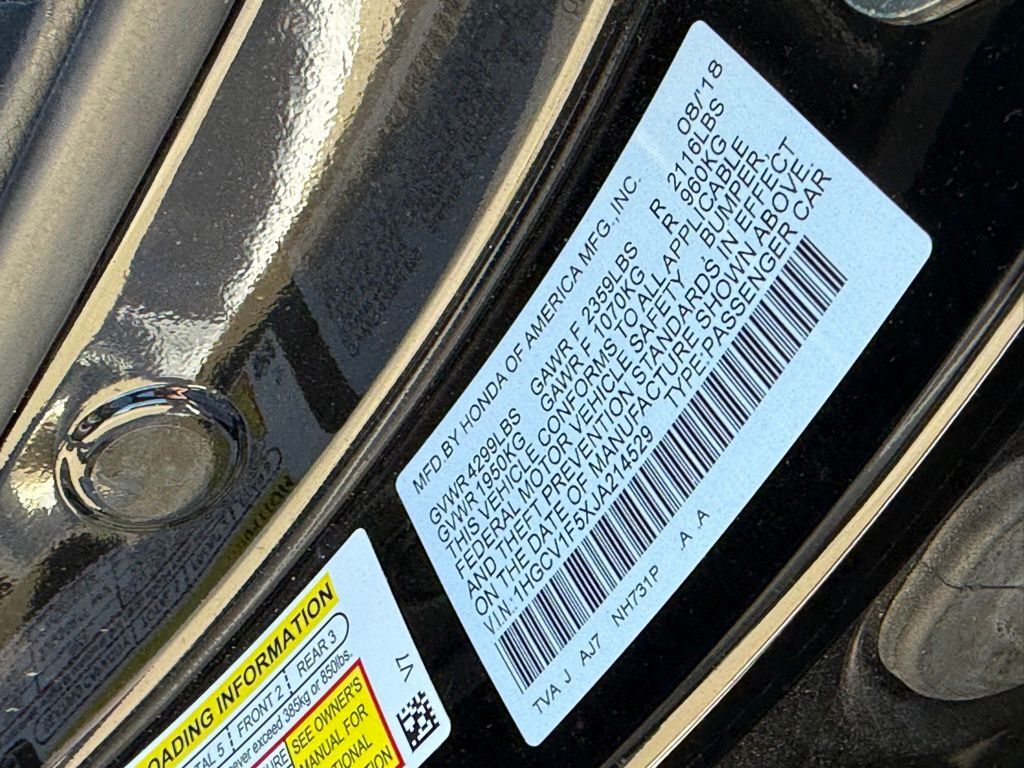 2018 Honda Accord EX-L Crestwood KY