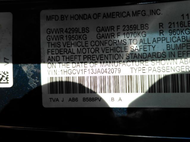 2018 Honda Accord LX CVT Plano TX