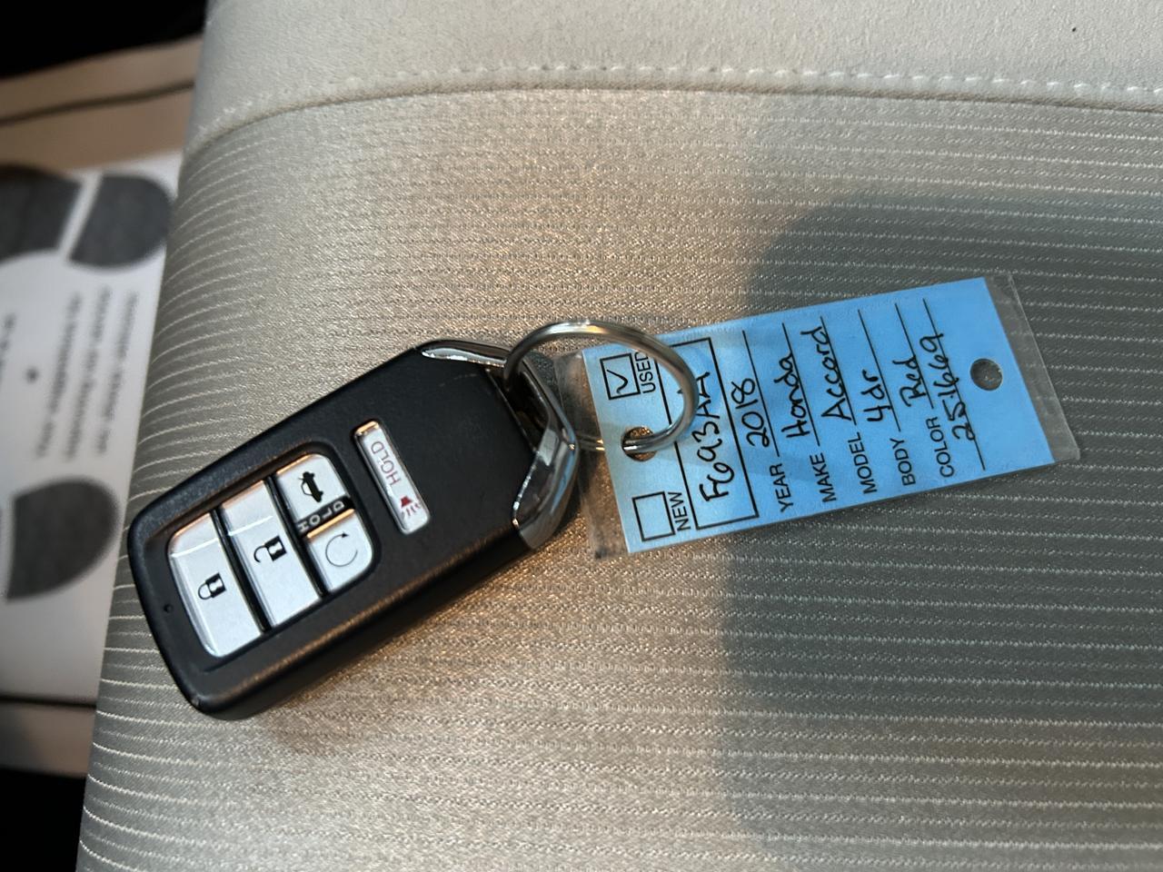 2018 Honda Accord Sedan 4d EX 1.5L Benwood WV