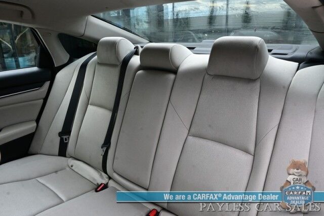 2018 Honda Accord Sedan LX 1.5T / Automatic / Adaptive Cruise Control / Lane Departure Alert / Bluetooth / USB Input / Back Up Camera / Air Conditioning / Aluminum Wheels / Keyless Entry & Start / 38 MPG Anchorage AK