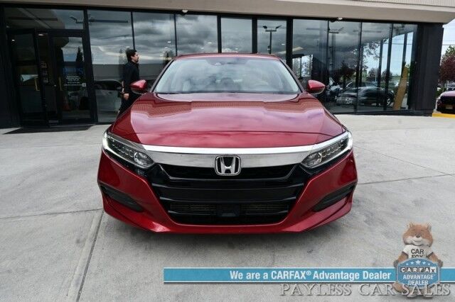 2018 Honda Accord Sedan LX 1.5T / Automatic / Adaptive Cruise Control / Lane Departure Alert / Bluetooth / USB Input / Back Up Camera / Air Conditioning / Aluminum Wheels / Keyless Entry & Start / 38 MPG Anchorage AK