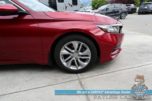 2018 Honda Accord Sedan LX 1.5T / Automatic / Adaptive Cruise Control / Lane Departure Alert / Bluetooth / USB Input / Back Up Camera / Air Conditioning / Aluminum Wheels / Keyless Entry & Start / 38 MPG Anchorage AK