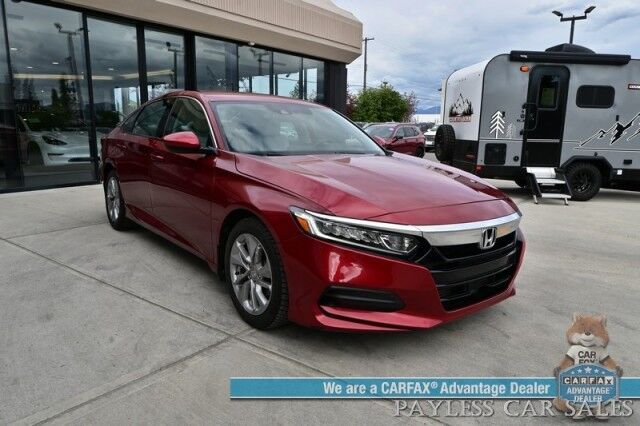 2018 Honda Accord Sedan LX 1.5T / Automatic / Adaptive Cruise Control / Lane Departure Alert / Bluetooth / USB Input / Back Up Camera / Air Conditioning / Aluminum Wheels / Keyless Entry & Start / 38 MPG Anchorage AK