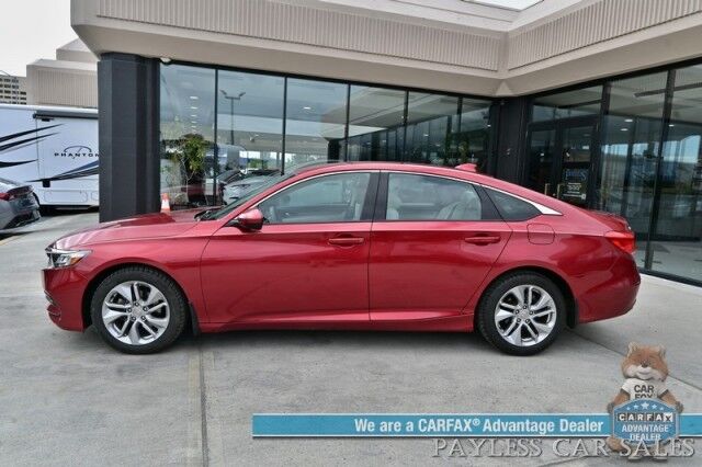 2018 Honda Accord Sedan LX 1.5T / Automatic / Adaptive Cruise Control / Lane Departure Alert / Bluetooth / USB Input / Back Up Camera / Air Conditioning / Aluminum Wheels / Keyless Entry & Start / 38 MPG Anchorage AK