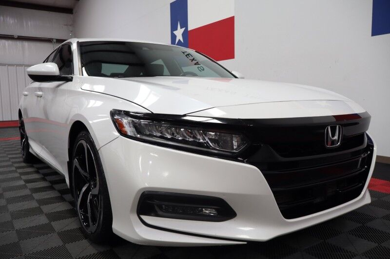 2018 Honda Accord Sedan Sport 2.0T 6 Speed Manual Touch Screen Camera FREE WARRANTY Arlington TX