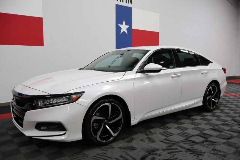 2018 Honda Accord Sedan Sport 2.0T 6 Speed Manual Touch Screen Camera FREE WARRANTY Arlington TX