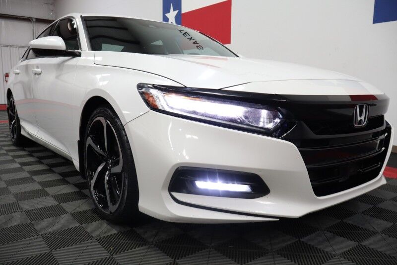 2018 Honda Accord Sedan Sport 2.0T 6 Speed Manual Touch Screen Camera FREE WARRANTY Arlington TX