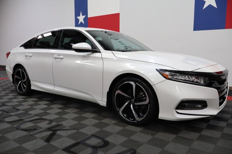 2018 Honda Accord Sedan Sport 2.0T 6 Speed Manual Touch Screen Camera FREE WARRANTY Arlington TX