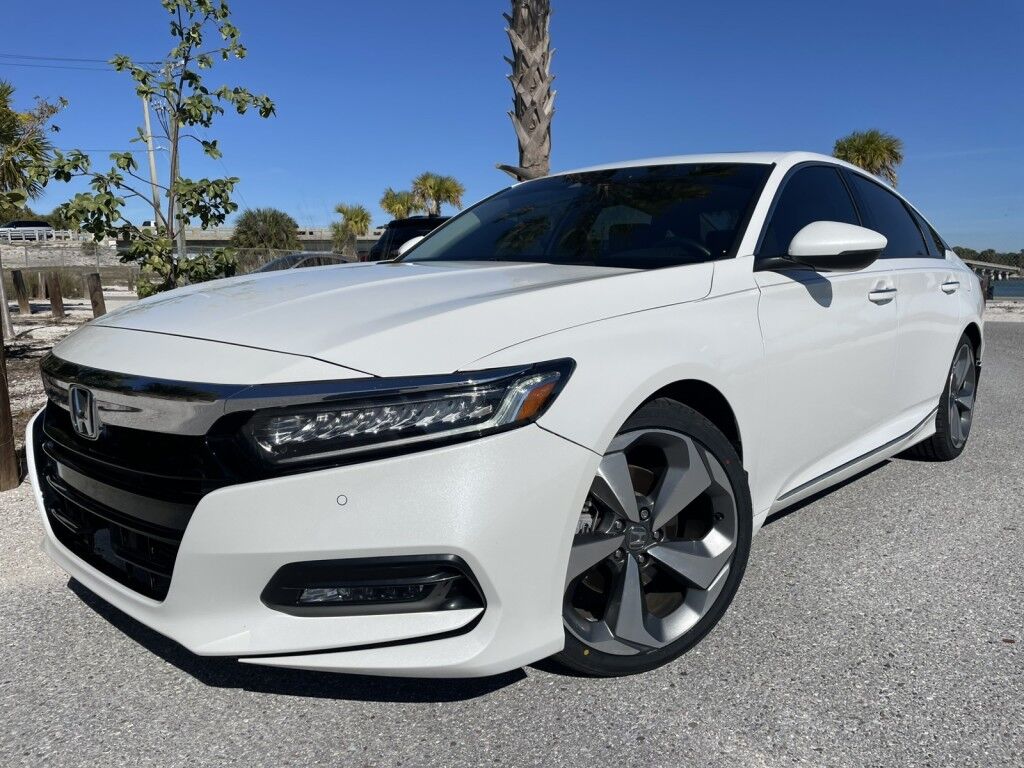 2018 Honda Accord Sedan TOURING 2.0T~CLEAN CARFAX~DYNAMIC CRUISE CONTROL~LANE ASSIST~ONLINE FINANCE AND SHIPPING AVAILABLE!!!!!! Sarasota FL