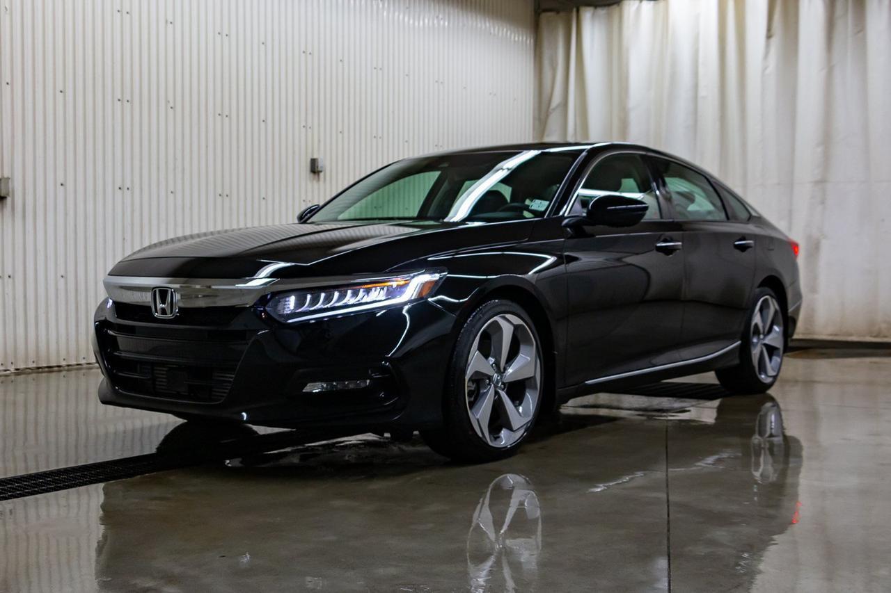 2018 Honda Accord Sedan Touring 2.0L Leather Roof Nav Red Deer AB