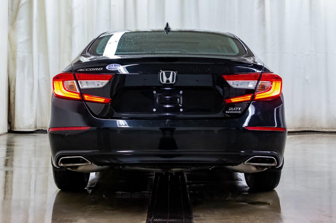 2018 Honda Accord Sedan Touring 2.0L Leather Roof Nav Red Deer AB