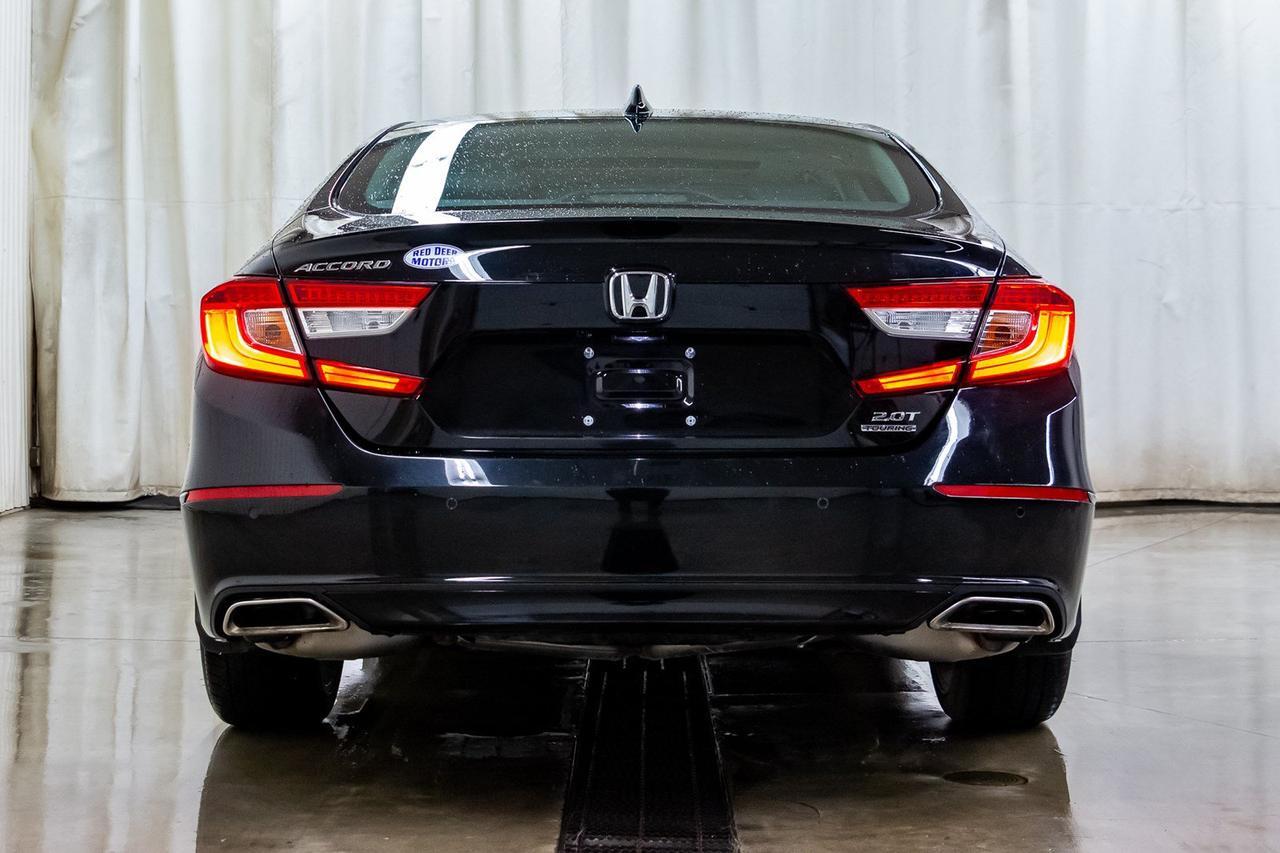 2018 Honda Accord Sedan Touring 2.0L Leather Roof Nav Red Deer AB
