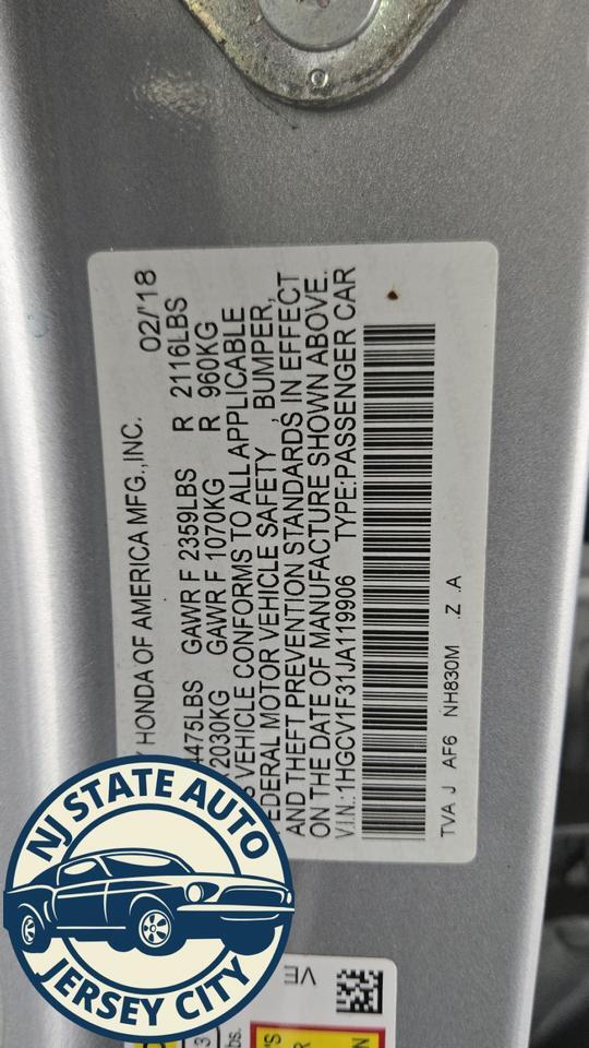 2018 Honda Accord Sport Jersey City NJ