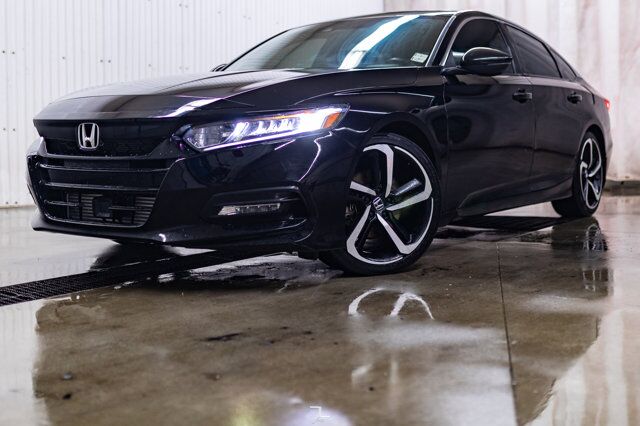 2018 Honda Accord Sport Leather Roof BCam Red Deer AB