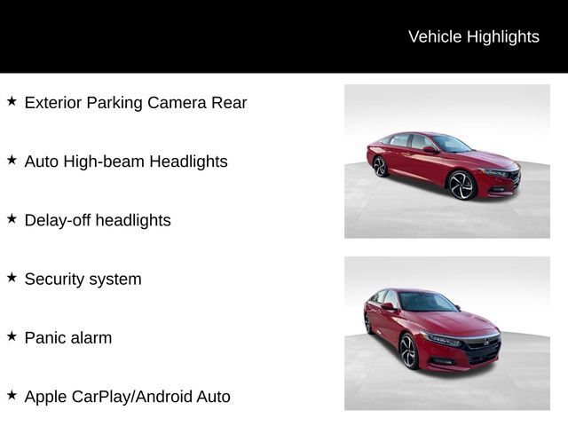 2018 Honda Accord Sport Raleigh NC